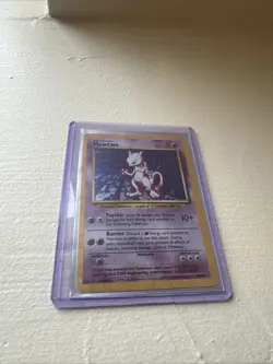Mewtwo 10/102 Pokemon TCG 1999 Base Set Holo Unlimited Rare - Image 1