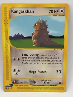 Pokemon TCG Kangaskhan Aquapolis 88/147 Regular Common NM - Image 1