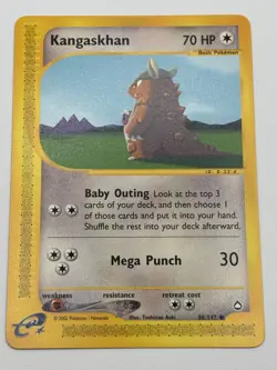Pokemon TCG Kangaskhan Aquapolis 88/147 Regular Common NM - Image 2
