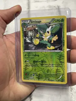 Pokemon Simisage 7/99 Reverse Holo Next Destinies Near Mint Pokemon Nintendo NM - Image 2