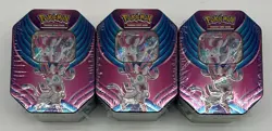 Lot of (3) Pokemon TCG Evolution Celebration Tin Sylveon GX Sealed - Image 1
