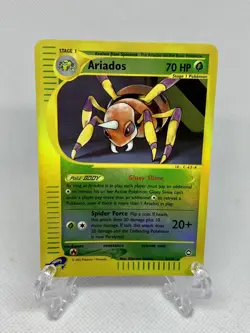Ariados 3/147 Reverse Holo Rare Aquapolis Pokemon TCG WOTC - Image 1