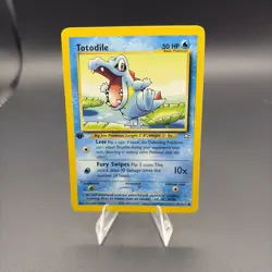 Totodile - 81/111 Neo Genesis - Pokemon TCG - 2000 - Image 1