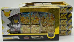 Lot of (6) Pokemon TCG Celebrations Collection Pikachu V-UNION Sealed - Image 1