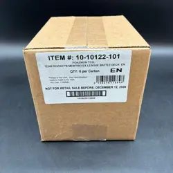 Pokemon Team Rocket's Mewtwo EX League Battle Deck 6 Box Case Factory Sealed - Image 1