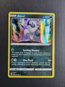 Absol 97/189 Pokemon TCG SW&SH Astral Radiance Rare Holo NM - Image 2