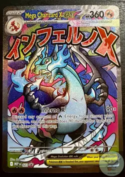 Mega Charizard X ex 023 Promo Mega Evolutions Pokemon NM - Image 1