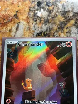 Pokemon TCG Charmander 168/165 Scarlet Violet 151 IR *Read Disc.* LP * - Image 3