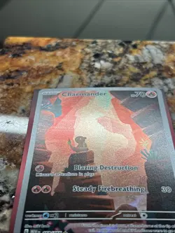 Pokemon TCG Charmander 168/165 Scarlet Violet 151 IR *Read Disc.* LP * - Image 4