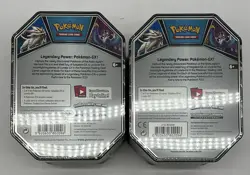 Lot of (2) Pokemon TCG Legends of Alola Tin Lunala GX Sealed - Image 2