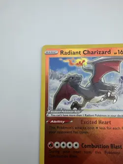 Pokemon TCG Radiant Charizard Crown Zenith 020/159 Holo Radiant Rare B - Image 2