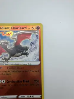 Pokemon TCG Radiant Charizard Crown Zenith 020/159 Holo Radiant Rare B - Image 3