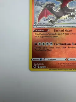 Pokemon TCG Radiant Charizard Crown Zenith 020/159 Holo Radiant Rare B - Image 4
