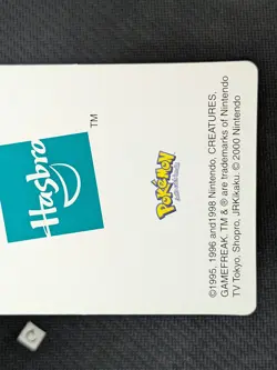 Charizard Hasbro Pokemon Lenticular 3D Special Edition Battle Set Promo 2000 NM - Image 5