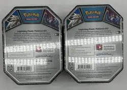 Lot of (2) Pokemon TCG Legends of Alola Tin Solgaleo GX Sealed - Image 2
