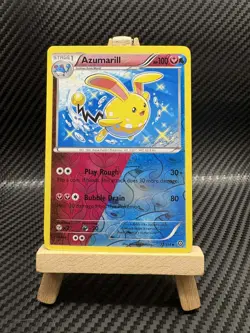 Pokemon TCG Azumarill Steam Siege 77/114 Regular Uncommon NM - Image 1