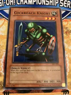 Yugioh Cockroach Knight TP1-029 NM - Image 1