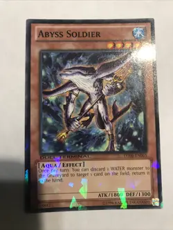 Abyss Soldier - DT06-EN065 - Normal Parallel Rare NM Duel Terminal 6 DT06 - Image 1