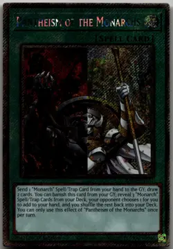 Pantheism of the Monarchs (Platinum Secret Rare) Platinum Secret Rare Quarter Ce - Image 1