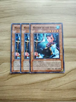 Yu-Gi-Oh! - Maiden Of The Aqua 3X - Complete Playset - Image 1