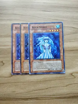 Yu-Gi-Oh! - Aqua Spirit 3X - Complete Playset - Image 1