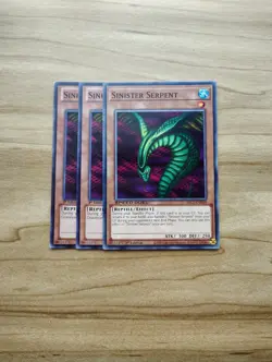 Yu-Gi-Oh! - Sinister Serpent 3X - Complete Playset - Image 4