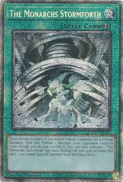 x1 The Monarchs Stormforth - MP25-EN024 - Starlight Rare - 1st Edition Yu-Gi-Oh! - Image 1