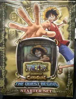 2005 Bandai Vintage One Piece CCG The Quest Begins Sealed Starter Deck English - Image 1
