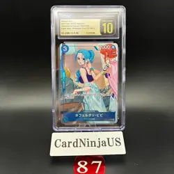 CGC PRISTINE 10 Nefeltari Vivi SR EB02-026 Promotion Pack Ex Vol. 3 ONE PIECE 87 - Image 1