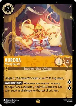 Aurora - Waking Beauty - Archazia's Island #14 - Legendary - Disney Lorcana - NM - Image 1