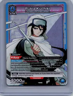 Union Arena English UEX01BT Bleach Vol. 2 Rukia Kuchiki SR BLC-2-034 NM - Image 3