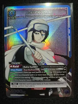 Union Arena TCG Rukia Kuchiki UEX01BT/BLC-2-034SR Bleach Vol. 2 - Image 1