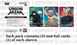 Union Arena TCG Sealed Participation Card Set Pack 2025 Vol. 1 English - Image 1