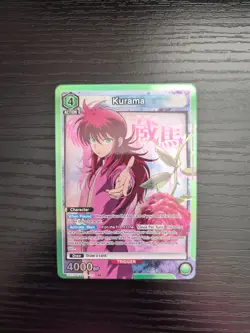 Union Arena Yu Yu Hakusho - Kurama - Super Rare Foil - UE13BT/YYH-1-104 SR - Image 1