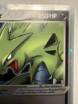 Pokemon TCG Tyranitar EX 17/17 Pop Series 1 Ultra Rare Holo Card #17/17 - Image 4