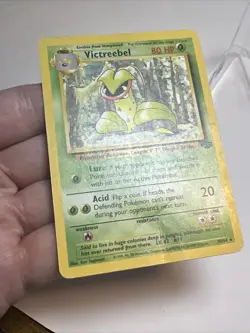 CREASED Victreebel 30/64 Regular/Non-Holo Jungle AUTHENTIC Pokemon Card - Image 3