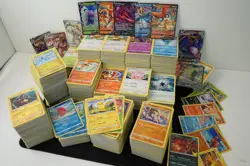 3000 Pokemon Card Lot (800 Holo/Reverse/Full Art)(2200 Non-Holo) EX-NM Bulk! - Image 2