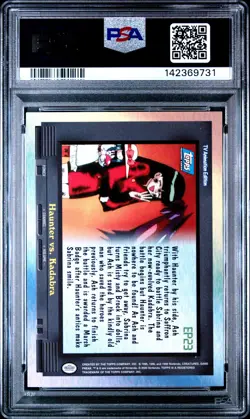 2000 TOPPS POKEMON TV ANIMATION SER 2 EPISODE CARDS HAUNTER VS. KADABRA PSA 9 - Image 2