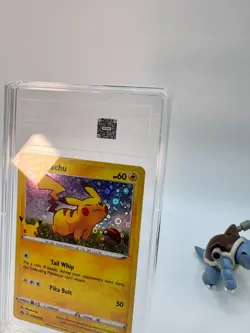 TAG 8 Pikachu SWSH039 General Mills Promo Holo Pokemon Card TCG PSA - Image 5