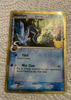 Mimikyu (Delta Species) SWSH136 SWSH: Sword & Shield Promo Cards Holo 25th - Image 2