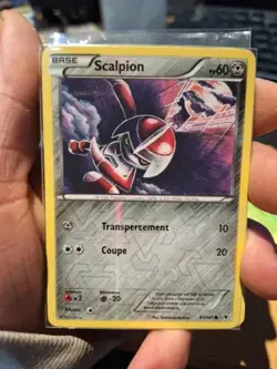 Pawniard / Scalpion 81/101 – Noble Victories – French Pokemon Card NM - Image 1