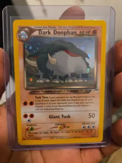 Dark Donphan Neo Destiny Holo Card 3/105 Unlimited Edition - Image 1