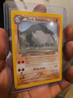 Dark Donphan Neo Destiny Holo Card 3/105 Unlimited Edition - Image 3