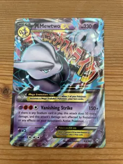 M Mewtwo EX - 63/162 - Mega - Ultra Rare - XY BreakThrough - Pokemon TCG Card - Image 1