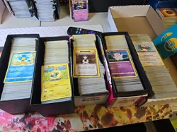 3000+ Pokemon Cards | Bulk Lot - all yellow border, Commons Uncommons No Energy - Image 1