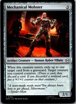 Marvel's Spider-Man #168 Mechanical Mobster - Image 1