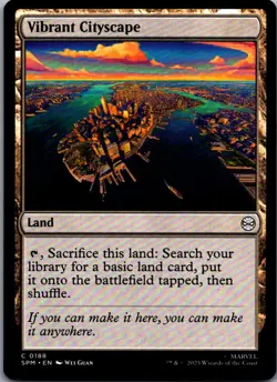 Marvel's Spider-Man #188 Vibrant Cityscape - Image 1