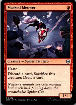 Marvel's Spider-Man #82 Masked Meower - Image 1