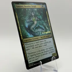 Magic MTG: Tatyova, Benthic Druid - Dominaria (DOM) #206 Pre-release FOIL - Image 2