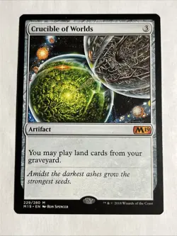 Crucible of Worlds Core Set 2019 Regular MTG - Image 1